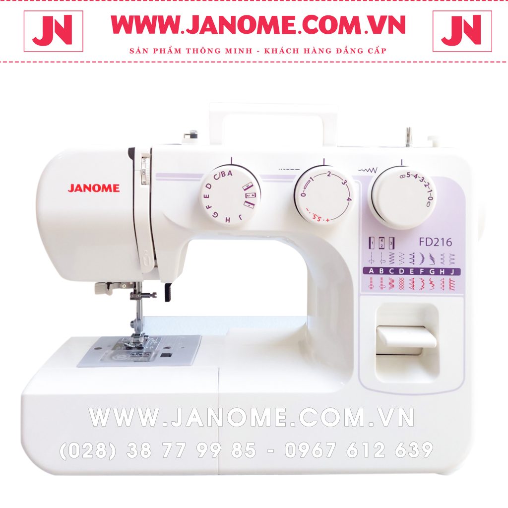 MÁY MAY GIA ĐÌNH ĐA NĂNG JANOME FD216